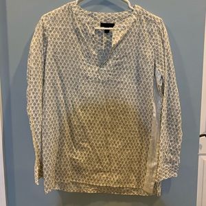 J.Crew flower patterned top